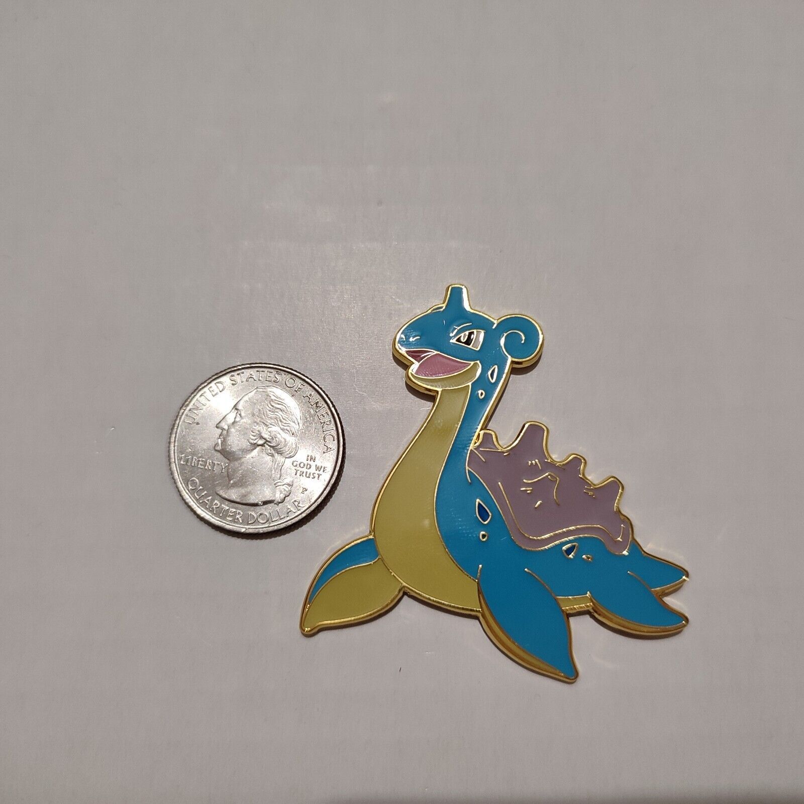 Pokemon Lapras Enamel Pin Official Nintendo Pkmn Collectible Lapel Badge 17$